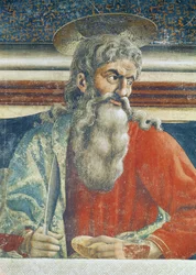 Het Laatste Avondmaal, detail van Sint Andreas, 1447 (detail)